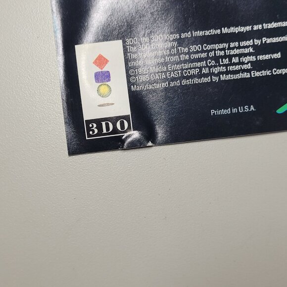 Strahl 3DO Panasonic 3do Goldstar Case and Manual No Game Disc - Picture 6 of 8